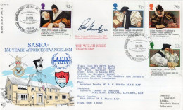 SASRA Forces Evangelism Military Welsh Hand Signed FDC - Militares