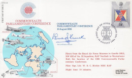 Lord Erskine Commonwealth Parliamentary Conference Hand Signed FDC - Militaria