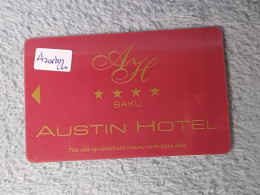 HOTEL KEYS - 2620 - AZERBAIJAN - AUSTIN HOTEL BAKU - Cartes D'hotel