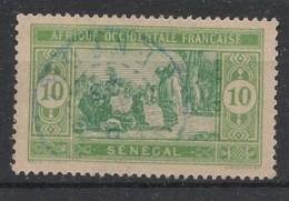 SENEGAL - 1922-26 - N°YT. 73 - Marché 10c Vert-jaune - Oblitéré / Used - Usados