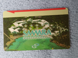 HOTEL KEYS - 2622 - TURKEY - HOTEL SAMARA BODRUM - Cartes D'hotel