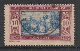 SENEGAL - 1922-26 - N°YT. 74 - Marché 10c Brun-rouge - Oblitéré / Used - Oblitérés