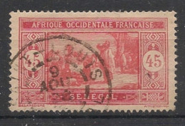 SENEGAL - 1922-26 - N°YT. 80 - Marché 45c Rouge - Oblitéré / Used - Oblitérés