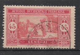 SENEGAL - 1922-26 - N°YT. 80 - Marché 45c Rouge - Oblitéré / Used - Oblitérés