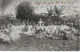 Gold Coast: Picture Card: Kinder Garden At Kyebi, Mission Station, 1910 - Autres & Non Classés