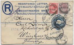 Maloney Registered 1924 To Würzburg - Otros & Sin Clasificación