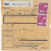 Paketkarte Höfen Bei Dingolfing Nach Haar, MeF - Cartas & Documentos