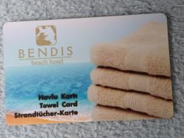 HOTEL KEYS - 2626 - TURKEY - BENDIS BEACH HOTEL - Cartas De Hotels