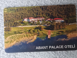 HOTEL KEYS - 2627 - TURKEY - TAKSIM INTERNATIONAL HOTELS - ABANT PALACE OTELI - Cartes D'hotel