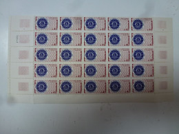 1966 - Neuf  ** / MNH 1534 Lions International Bloc De 25 Coin Daté - Unused Stamps