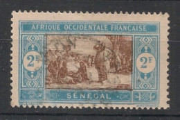 SENEGAL - 1922-26 - N°YT. 86 - Marché 2f Bleu Et Brun - Oblitéré / Used - Gebruikt