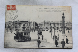 Cpa 1913, Paris 75, Place De La Concorde - District 08