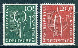 RFA N° 93 94 Y&T Exposition Philatélique Düsseldorf WESTROPA Neuf Sans Charnière Très Beau - Unused Stamps
