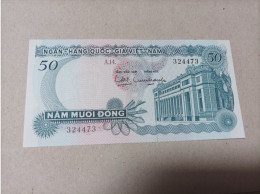 Billete Vietnam, 50 Dong Serie A, Año 1969, UNC - Viêt-Nam