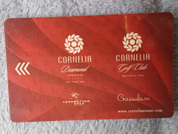 HOTEL KEYS - 2629 - TURKEY - CORNELIA RESORT - Hotel Keycards