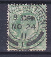 Great Britain 1902 Mi. 103A, ½ P. Edward VII. Deluxe BURTON ON TRENT 1911 Cancel !! - Used Stamps
