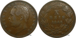 Portugal - Royaume - Louis Ier - 10 Reis 1883 - TTB/XF40 - Mon5846 - Portugal