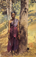 Sri Lanka - Rubber Tapper - Tamil Lady - Publ. M. B. Uduman - The Travellers Mart 124 - Sri Lanka (Ceilán)