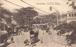 Sri Lanka - COLOMBO - A Native Street (Pettah Market) - Publ. H. Grimaud (no Imprint)  - Sri Lanka (Ceilán)