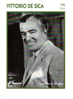 Ref 2 - Photo L'encyclopédie Du Cinéma : Vittorio De Sica - Italie . - Europe