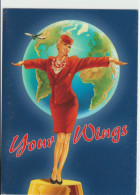 Vintage Promotioncard Martinair Holland Your Wings - 1946-....: Moderne