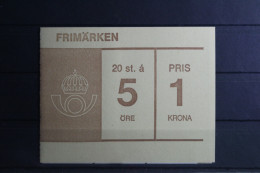 Schweden 590 D Postfrisch Als Markenheftchen #UH125 - Autres & Non Classés