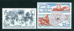 TAAF 1994 Poste Aérienne N° Y&T 129 & 130 Copépodes, Gestion Scientifique Des Pêches. Neuf Sans Charnière Très Frais - Nuevos