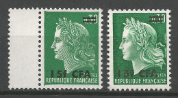 REUNION  N° 420 Et 384 NEUF** LUXE SANS CHARNIERE NI TRACE / Hingeless  / MNH - Neufs