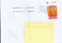 Blaise Pascal Seul Sur Lettre - Storia Postale