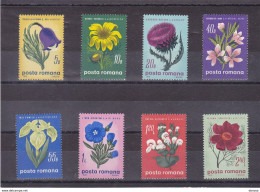 ROUMANIE 1970 FLEURS Yvert 2517-2524, Michel 2824-2831 NEUF** MNH Cote Yv 5 Euros - Other & Unclassified