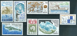 TAAF 1991 Poste N° Y&T 155 à 162 Flore, Service Postal, Max Douguet, Faune, Minéralogie. Neuf  Sans Charnière Très Frais - Unused Stamps