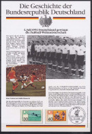 Germany 1990 Football Soccer World Cup Commemorative Print, Germany World Cup Champion - 1990 – Italia