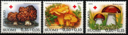 Finnland Suomi 1974 - Mi.Nr. 753 - 755 - Postfrisch MNH - Pilze Mushrooms - Pilze