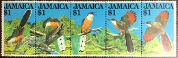 Jamaica 1982 Birds Lizard Cuckoo MNH - Autres & Non Classés