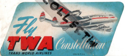 FLY TWA CONSTELLATION - Stickers