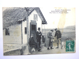 Frontière Franco-Alsacienne. Montreux-Château. Une Visite De La Douane Française - Dogana