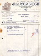 Bruxelles - Etabl. Jos Vanhoff Machines Outils 1930 - Bd Poincaré - 1900 – 1949