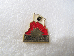 PIN'S   CORSE   CORSICA  NAZIONE - Sonstige & Ohne Zuordnung