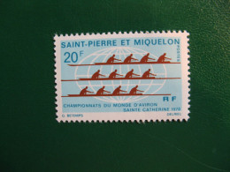 SAINT PIERRE ET MIQUELON YVERT POSTE ORDINAIRE N° 405 NEUF** LUXE - MNH -  COTE 21,00 EUROS - Unused Stamps