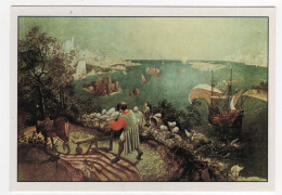 AK 217013 ART / PAINTING ... - Pieter Bruegel - Der Sturz Des Ikarus - Paintings