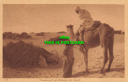 R618030 Campement De Bedouins Au Desert. L. And L - Welt