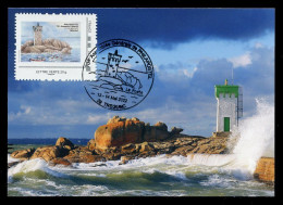 FRANCE (2022) Carte Maximum Card Montimbramoi 70 Assemblée PHILAPOSTEL Trégunc Phare Trévignon Lighthouse Leuchtturm - 2020-…