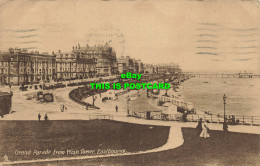 R618031 Grand Parade From Wish Tower. Eastbourne. Tuck. Art Sepia Post Card. No. - Welt
