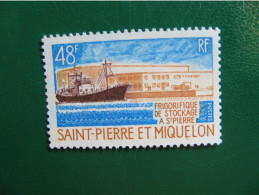 SAINT PIERRE ET MIQUELON YVERT POSTE ORDINAIRE N° 406 NEUF** LUXE - MNH -  COTE 25,50 EUROS - Unused Stamps