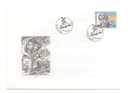 Slovaquie 1999 2 FDC Matej Bel Pavol , Országh Hviezdoslav Slovakia Matthias Bel Theology Philosophy Slovensko - FDC