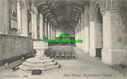 R618045 Lady Chapel. Wymondham Church. Valentines Series. 52289 - Wereld