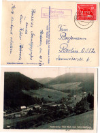 DDR 1958, Landpost Stpl. HOCKERODA über Saalfeld Auf Sw-AK M. 10 Pf.  - Other & Unclassified