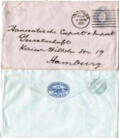 GB 1905, 2 1/2d Bank Of India Ganzsachenumschlag M. London Maschinenstempel - Other & Unclassified