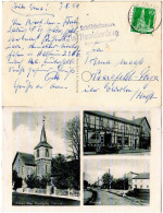 1958, Landpoststelle 21a Schiffshebewerk Henrichenburg Kr. Recklinghausen Auf AK - Autres & Non Classés