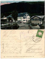 Bayern 1909, Posthilfstelle OBERJOCH Taxe Hindelang Auf Farb-AK M. 5 Pf. - Briefe U. Dokumente